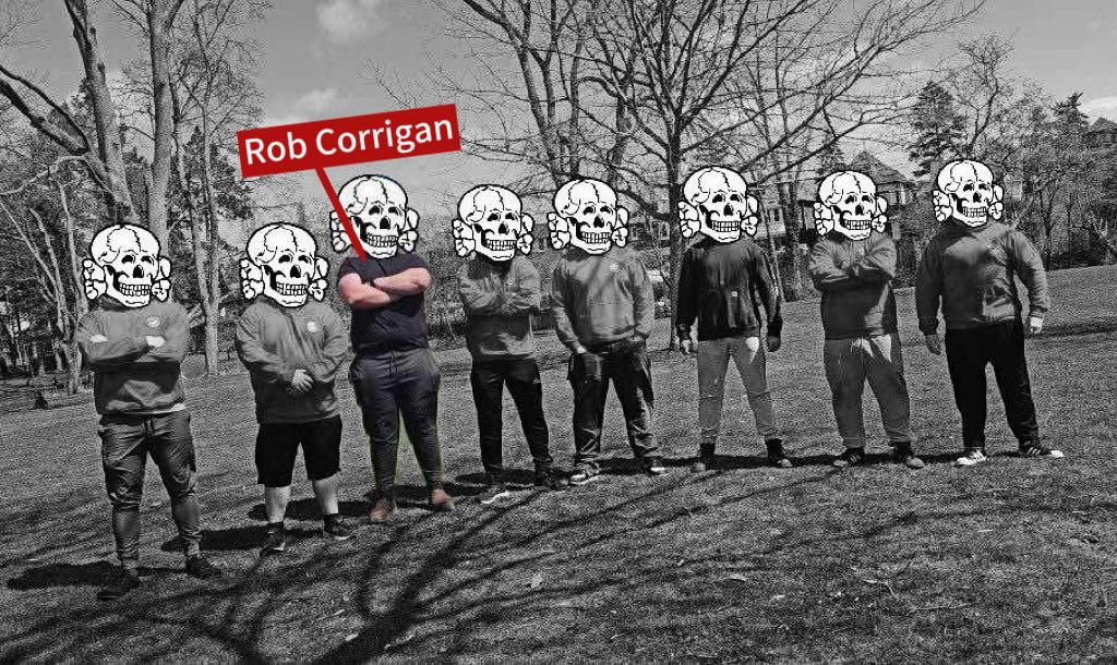 Rob Corrigan with Nationalist-13, 2024